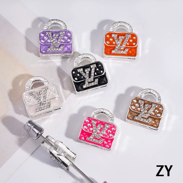 Exquisite VL Handbag Alloy Acrylic Beads,Random Mix,ZY