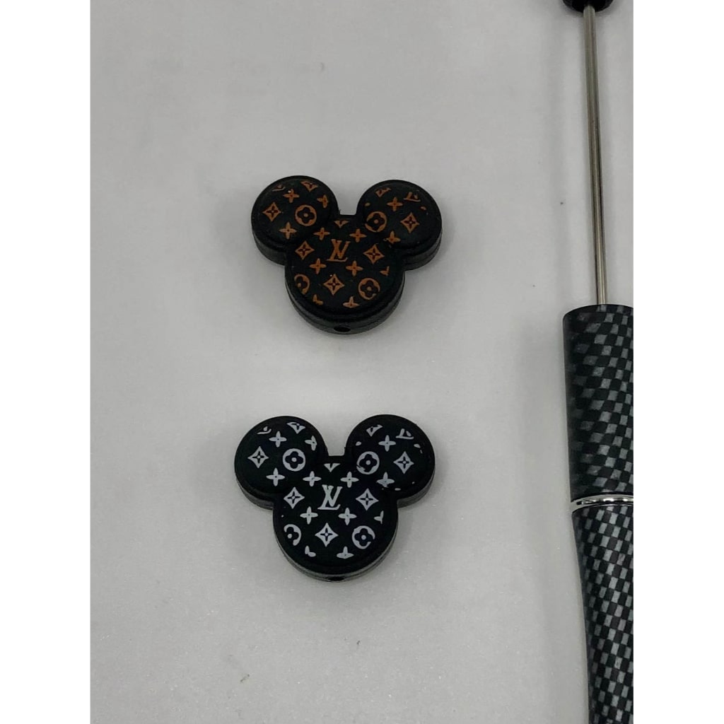 Micki Mouse Head VL Silicone Focal Beads