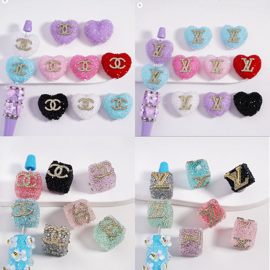 Square-Shaped Heart-Shaped Sugar Powder Random Mixture Set,FW