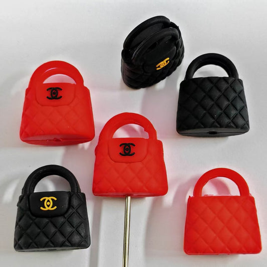CCC Handbag Silicone Focal Beads