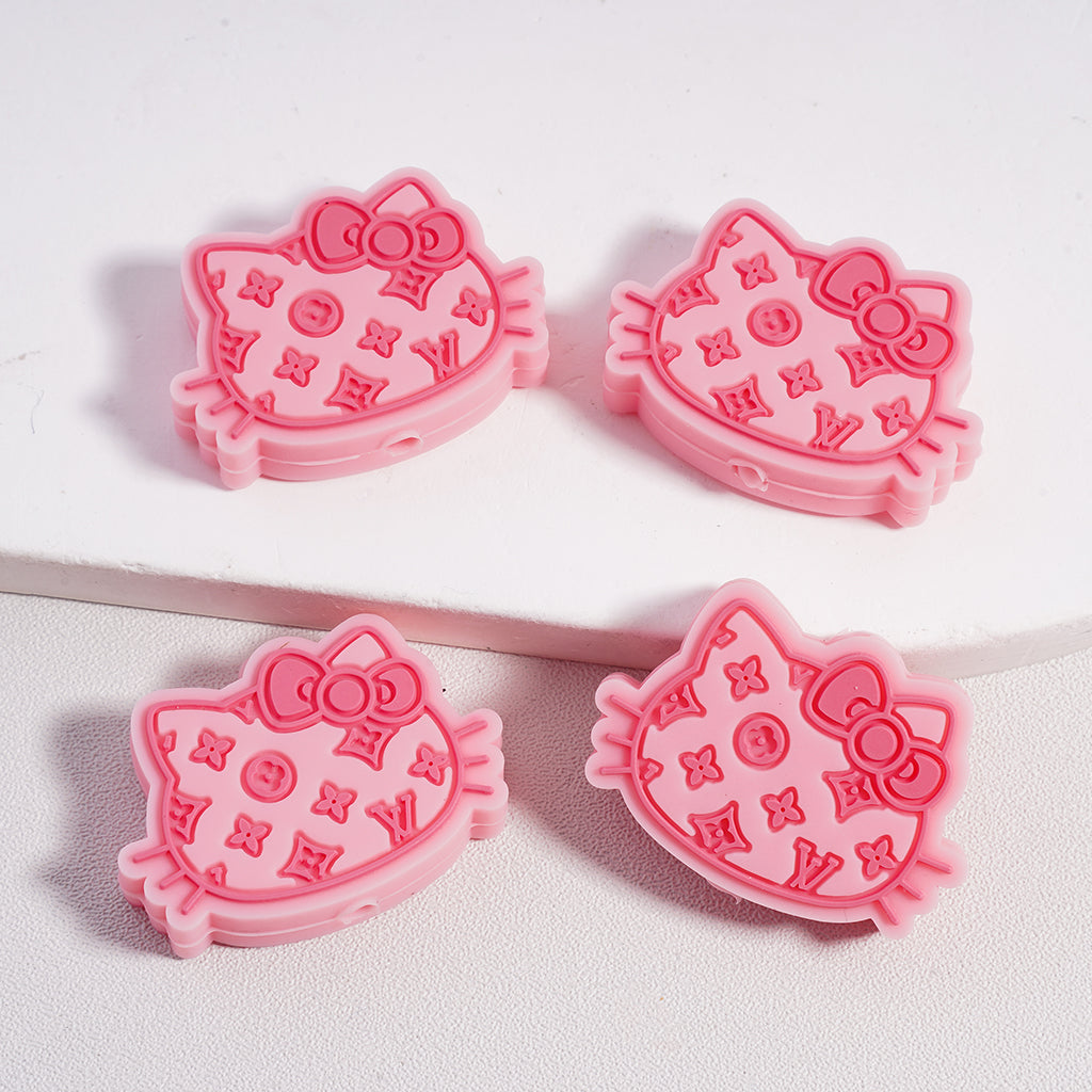 Classic VL Covered HK Head Silicone Focal Beads, ZQ