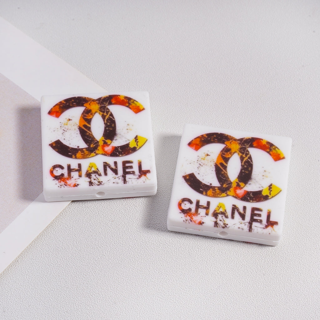 VL and CC Square Silicone Focal Beads