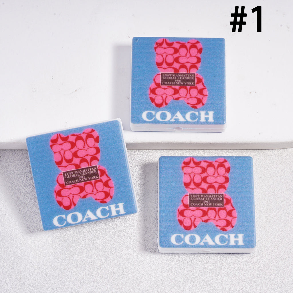 Exquisite Multi-Design Coac Silicone Focal Beads