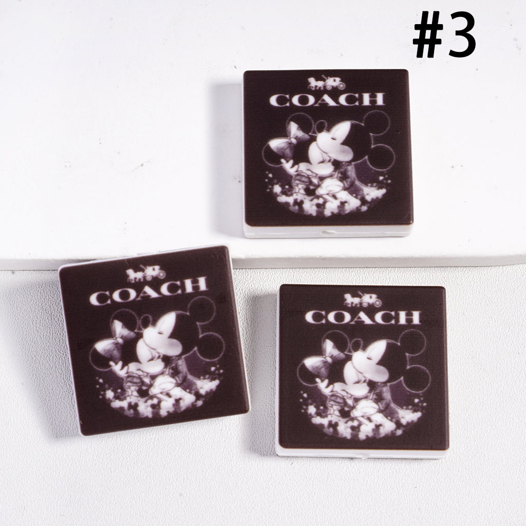 Exquisite Multi-Design Coac Silicone Focal Beads