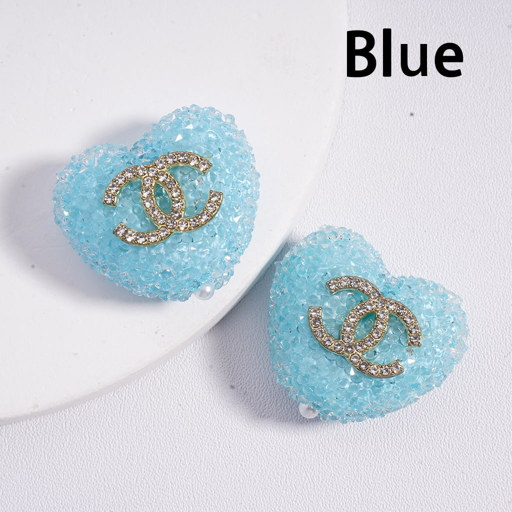 CCC Acrylic Heart Bear Sugar Beads 20*17mm