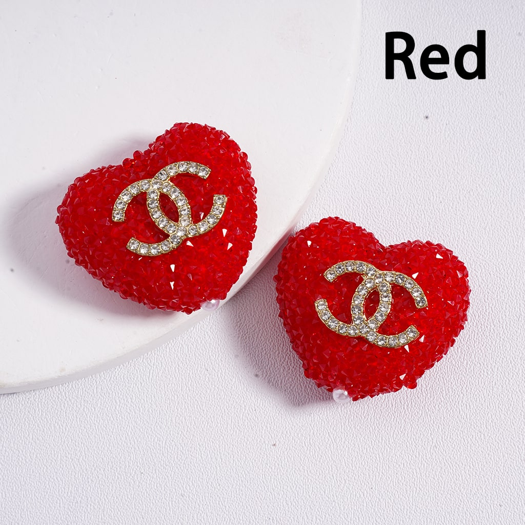 CCC Acrylic Heart Bear Sugar Beads 20*17mm