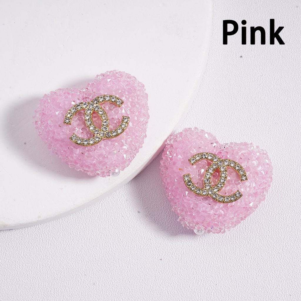 CCC Acrylic Heart Bear Sugar Beads 20*17mm