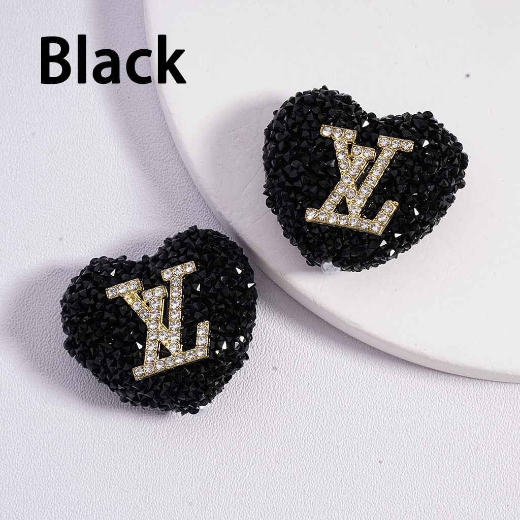 VL Acrylic Heart Sugar Beads 20*17mm，FW