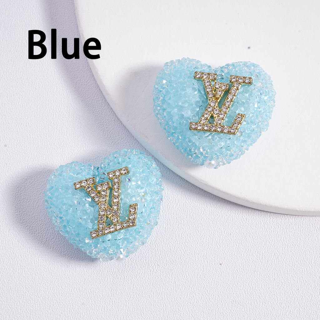 VL Acrylic Heart Sugar Beads 20*17mm，FW