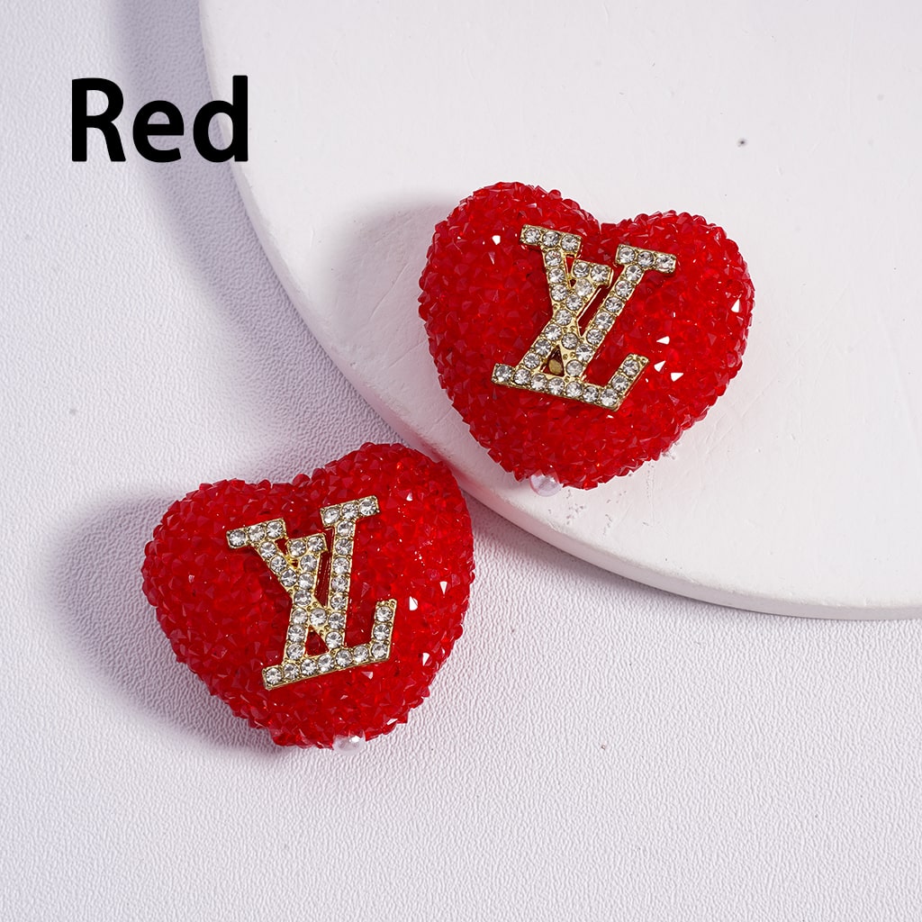VL Acrylic Heart Sugar Beads 20*17mm，FW