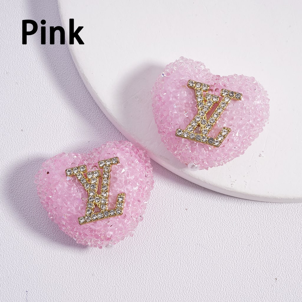 VL Acrylic Heart Sugar Beads 20*17mm，FW